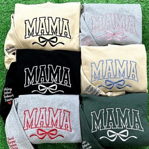 🎁 HOT MOTHER’S DAY DEALS YOU CAN’T MISS 🛒Custom Embroidered Comfort Colors Grandma and Grandpa Sweatshirt, Gift for Grandma/Grandpa
