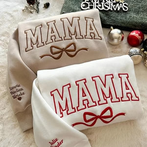 🎁 HOT MOTHER’S DAY DEALS YOU CAN’T MISS 🛒Custom Embroidered Comfort Colors Grandma and Grandpa Sweatshirt, Gift for Grandma/Grandpa