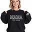 💖 SAVE BIG THIS MOTHER’S DAY — UP TO 50% OFF-Custom Embroidered Comfort Colors Grandma and Grandpa Sweatshirt, Gift for Grandma/Grandpa