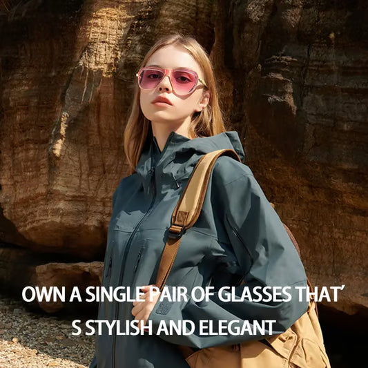 🎶⚡Wireless Audio Smart Glasses with Bluetooth 5.4 – Waterproof Sports Sunglasses with Anti-Blue Light & UV Shield 🕶️❄️