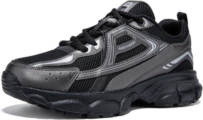 Women's Chunky Fashion Sneakers Casual Sports Shoes Mesh Breathable Athletic Gym Workout Tennis Shoe Platform Thick Walking Shoes