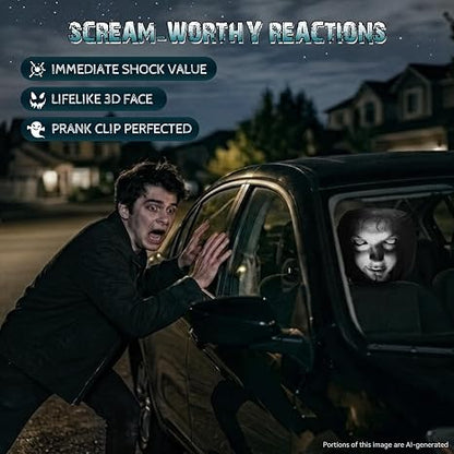 Ghost Face Headrest Covers