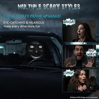 Ghost Face Headrest Covers