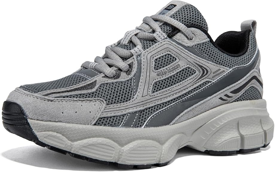 Women's Chunky Fashion Sneakers Casual Sports Shoes Mesh Breathable Athletic Gym Workout Tennis Shoe Platform Thick Walking Shoes