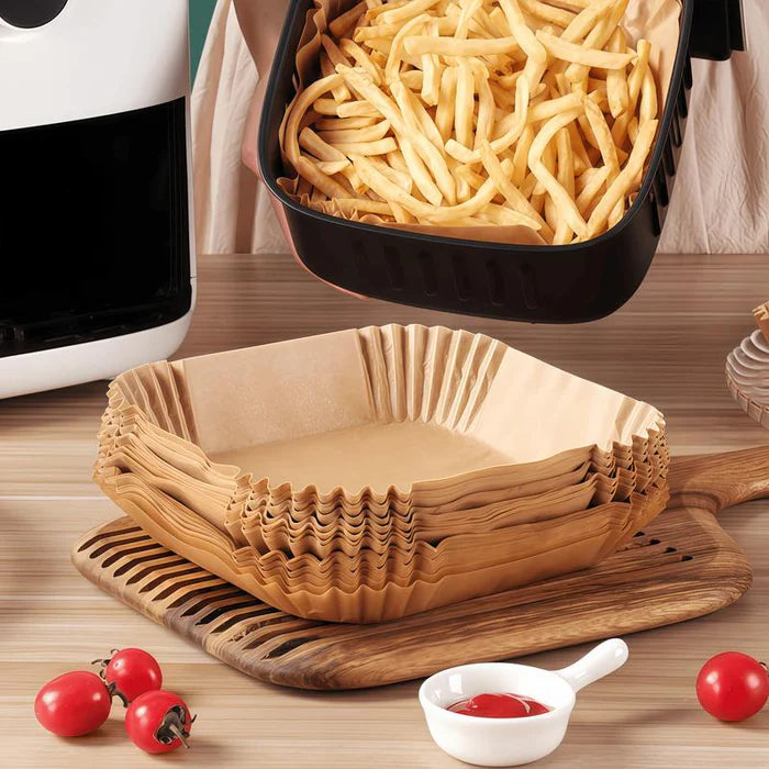 ⏰ Last Day Promotion – 60% OFF! Don’t Miss Out! 🚨 Disposable Air Fryer Baking Paper Non-Stick Liner