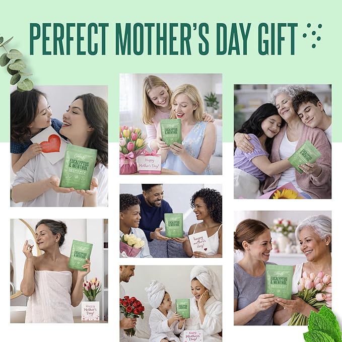 Shower Steamers Aromatherapy - Mother’s Day Gifts for Mom, Wife, Grandma - 30th, 40th, 50th & 60th Birthday Gifts for Women, Her, Best Friend, Daughter, Sister, Teens & Girlfriend - 6 Tablets