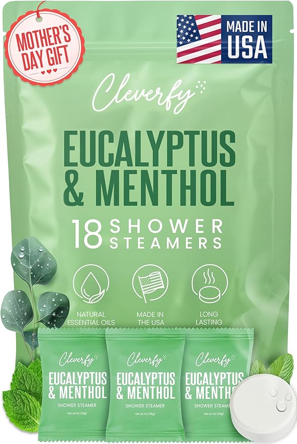 Shower Steamers Aromatherapy - Mother’s Day Gifts for Mom, Wife, Grandma - 30th, 40th, 50th & 60th Birthday Gifts for Women, Her, Best Friend, Daughter, Sister, Teens & Girlfriend - 6 Tablets