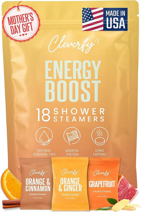 Shower Steamers Aromatherapy - Mother’s Day Gifts for Mom, Wife, Grandma - 30th, 40th, 50th & 60th Birthday Gifts for Women, Her, Best Friend, Daughter, Sister, Teens & Girlfriend - 6 Tablets