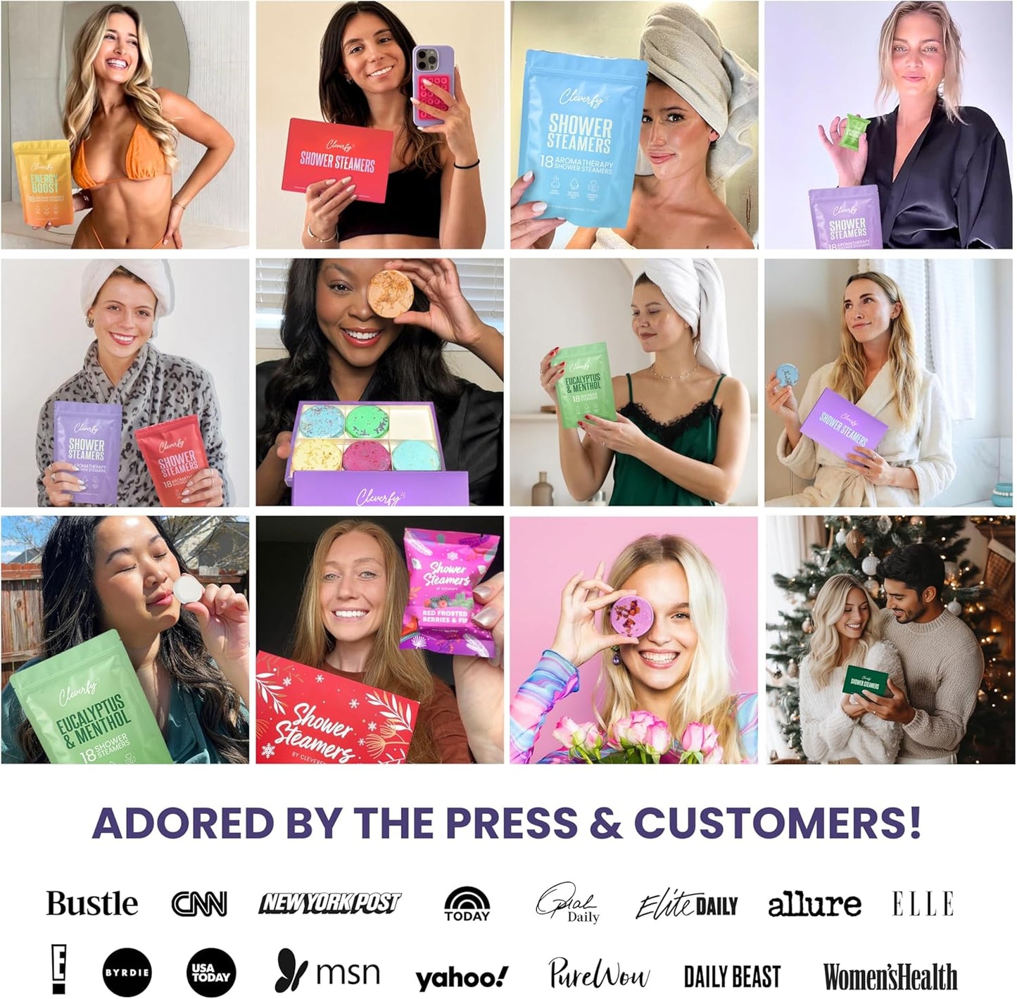 Shower Steamers Aromatherapy - Mother’s Day Gifts for Mom, Wife, Grandma - 30th, 40th, 50th & 60th Birthday Gifts for Women, Her, Best Friend, Daughter, Sister, Teens & Girlfriend - 6 Tablets