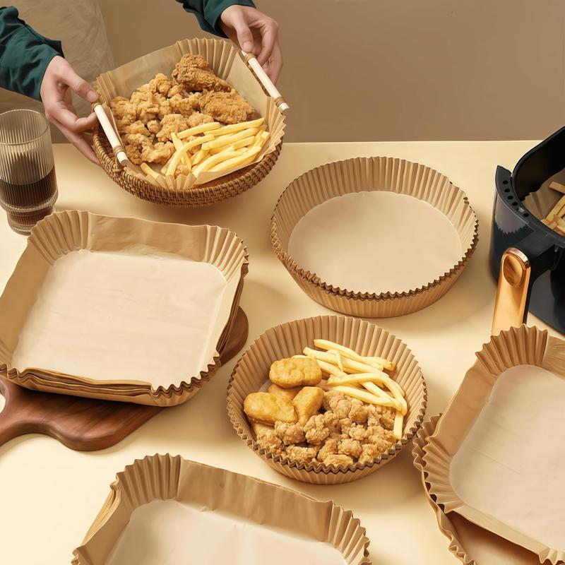 ⏰ Last Day Promotion – 60% OFF! Don’t Miss Out! 🚨 Disposable Air Fryer Baking Paper Non-Stick Liner