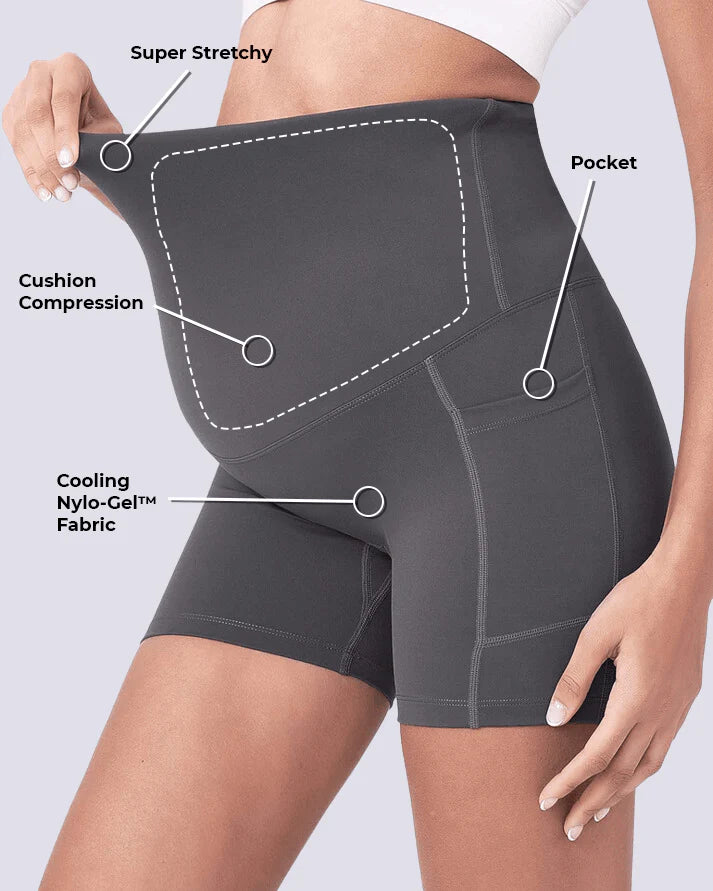 🔥 LAST DAY SALE – Up to 49% OFF! Cloud Biker Shorts - Maternity & Postpartum