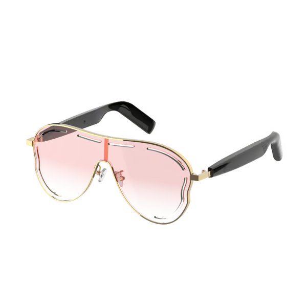 🎶⚡Wireless Audio Smart Glasses with Bluetooth 5.4 – Waterproof Sports Sunglasses with Anti-Blue Light & UV Shield 🕶️❄️