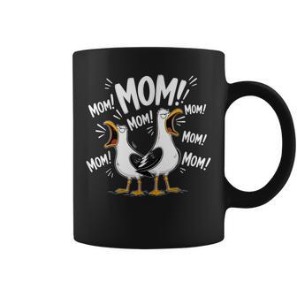 🏷️ MOTHER’S DAY CLEARANCE — 49% OFF 👩‍👧‍👦Mom Mom Mom Seagull Family Mother Coffee Mug