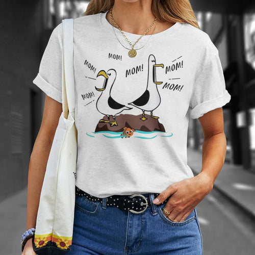 👩‍👧‍👦 FINAL HOURS FOR MOTHER’S DAY — UP TO 49% OFF 🔥Seagull Mom Mom Mom - Personalized Shirt - Funny Mother's Day Gift For Mom