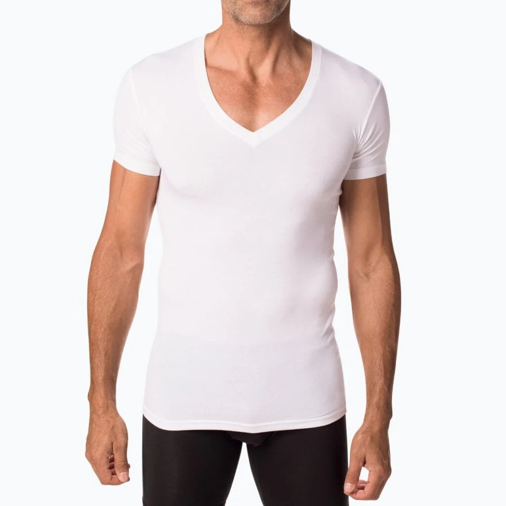 🔥 Last Day Sale – 49% OFF! ⏰ The Essential V-Neck Undershirt