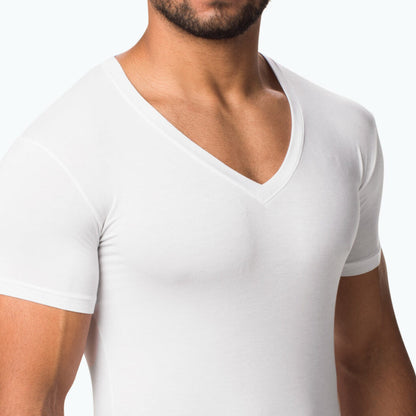 🔥 Last Day Sale – 49% OFF! ⏰ The Essential V-Neck Undershirt