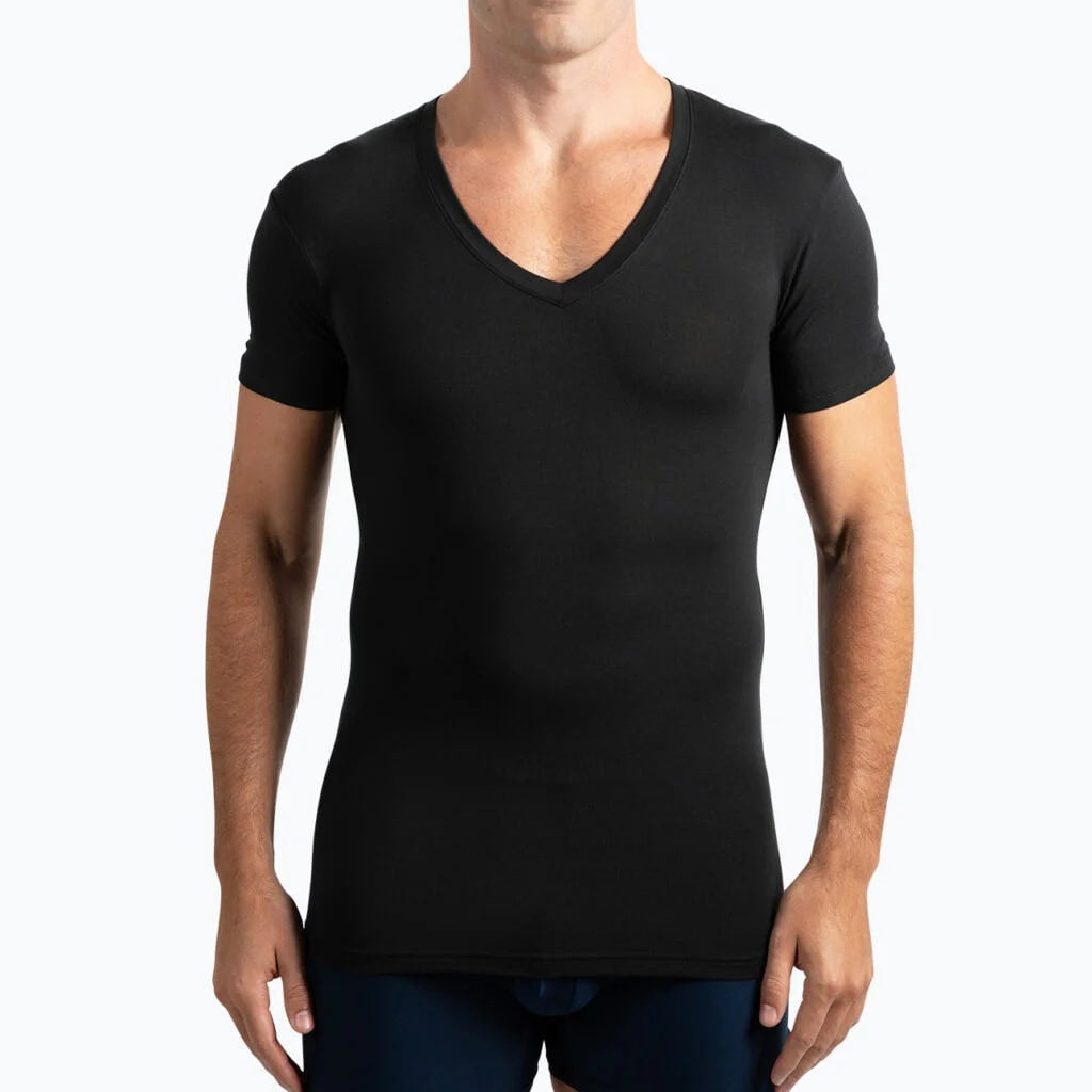 🔥 Last Day Sale – 49% OFF! ⏰ The Essential V-Neck Undershirt