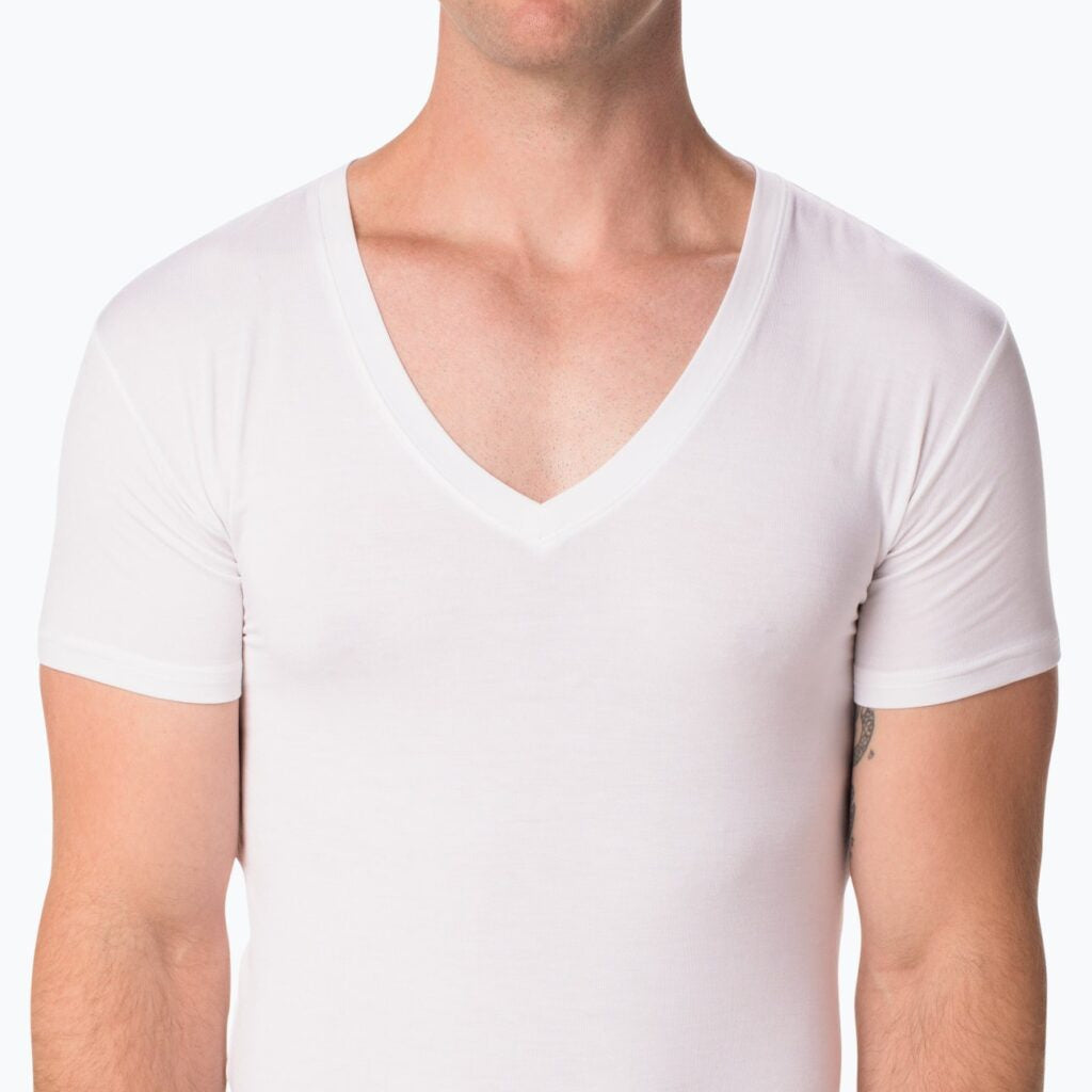 🔥 Last Day Sale – 49% OFF! ⏰ The Essential V-Neck Undershirt