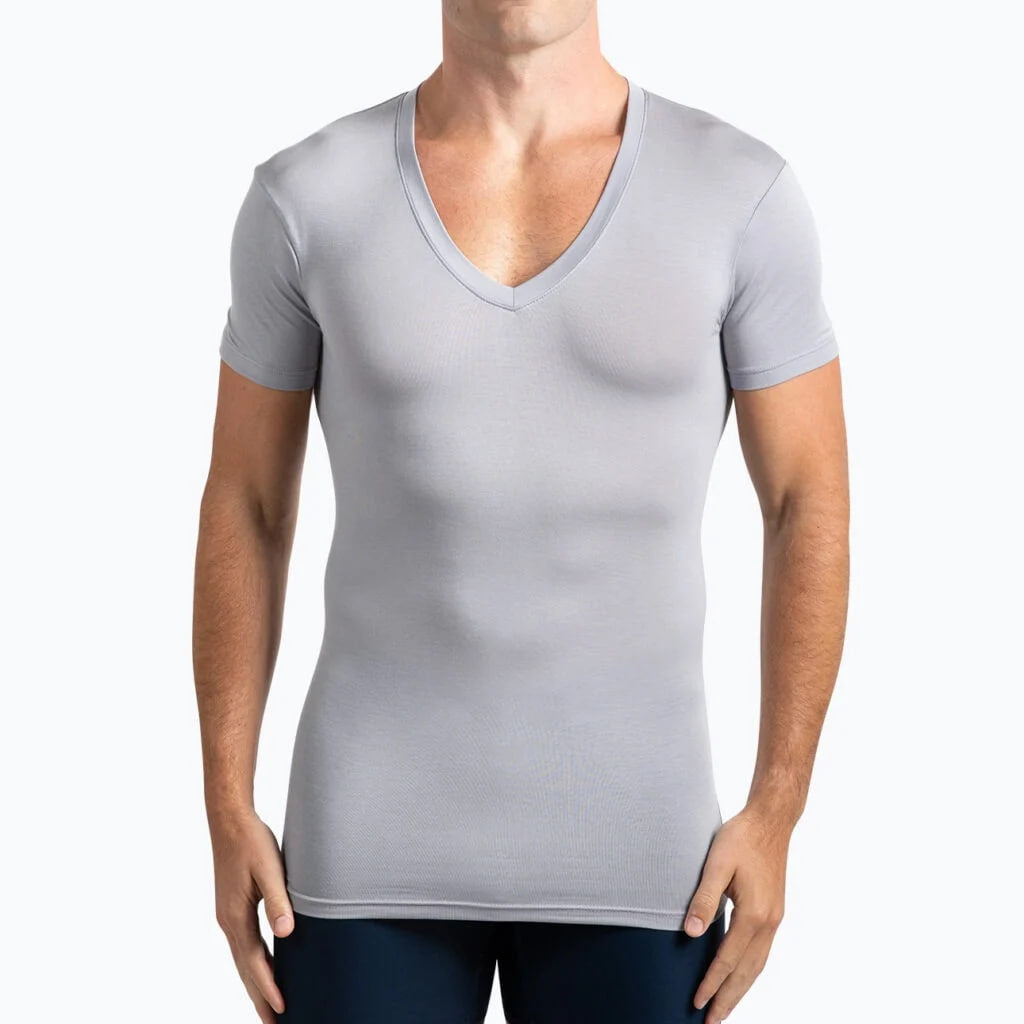 🔥 Last Day Sale – 49% OFF! ⏰ The Essential V-Neck Undershirt