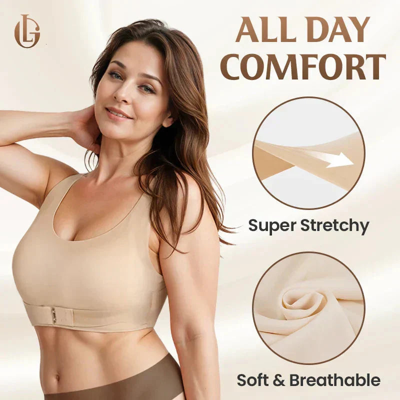 🎉LAST DAY -70% OFF⚡Posture Corrector Bra without underwire, with crisscross back and front closure