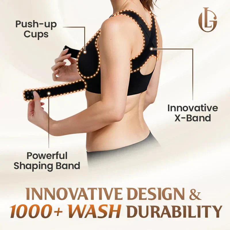 🎉LAST DAY -70% OFF⚡Posture Corrector Bra without underwire, with crisscross back and front closure